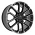 Angle view of a 24x10 replica wheel replacement CV67 for Chevy Truck rims 9510992