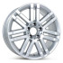 Angle view of 17x7.5 Replica rims for sale. Front Replacement Alloy wheels fit Mercedes C Class, C300, C350 part 2044010502