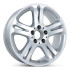 Angle view of 17x8 Replica rims for sale. Replacement Alloy wheels fit Mercedes E350 and E500 part 2114013602