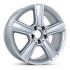 Angle view of a 17x8.5 replica wheel replacement for Mercedes C300 rim 2044012802