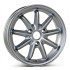 Angle view of a 15x4.5 replica wheel replacement for Smart ForTwo rim 4514011402