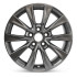 Front view of a 17x7 replica wheel replacement for Toyota Camry rim 4261A06040