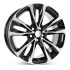 Angle view of a 17x7 replica wheel replacement for Toyota Corolla rim 4261102N10