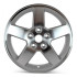 Front view of a 16x6 replica wheel replacement for Pontiac G5 rim 9596346