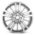 Front view of a 20x9.5 replica wheel replacement for Range Rover Sport rim LR027544