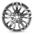 Front view of a 21x9.5 gray replica wheel replacement for Range Rover Sport rim LR109861