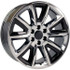 22" Chevy Avalanche replica wheel 2002-2013 Chrome Black Inserts rims 9507612