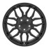 Front view of a 18x8.5 replica wheel replacement CV03C for Chevy Corvette rims 9511112