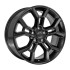 Angle view of a 20x8.5 replica wheel replacement JP29 for Chrysler Pacifica rims 9511428