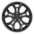 Front view of a 20x8.5 replica wheel replacement JP29 for Chrysler Pacifica rims 9511428
