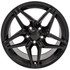 Front view of a 18x10.5 replica wheel replacement CV31 for Chevy Corvette rims 9508981