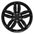 Front view of a 22x9 replica wheel replacement CV34 for Chevy Silverado rims 9511400
