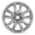 Front view of a 19x7-inch Machined Hypersilver Mazda CX5 replica wheel replacement rim 64249 part 9965117090