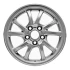 Front view of a 16x6.5 Toyota Prius replica wheels 2012-2018 rim ALY69600U20N, part 4261147230, on white background.