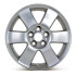 Front view of a 15x6 replica wheel replacement for Toyota Corolla rim 42611AB011