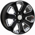 20" Chevy C2500 replica wheel 1988-2000 Black Chrome Inserts rims 9489920