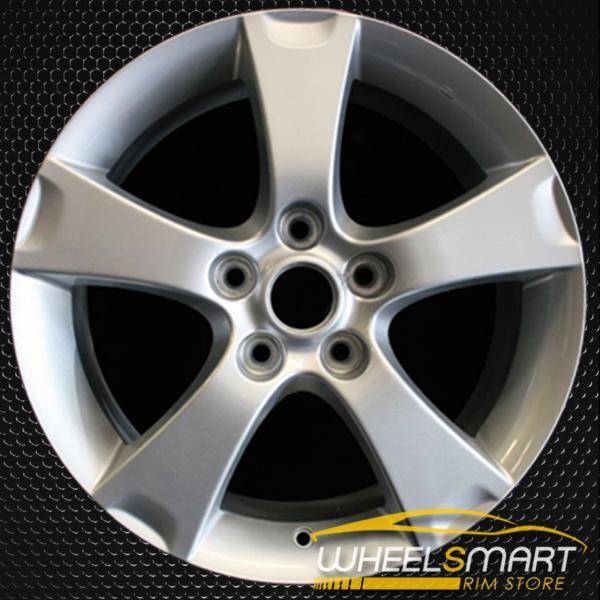 17x6.5 Silver alloy rims for sale | Factory OEM wheels fit Mazda 3 2004-2006