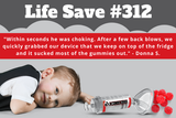 Life Save #312: Gummies Sucked out of Toddler's Mouth