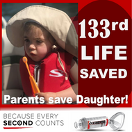 #133 Parents saved their daughter during a trip.