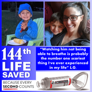 #144 Mom saved her son
