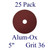 5" x 7/8" - Fiber Disc - Aluminum Oxide - Grit 36 (25 Pack)