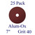 7" x 7/8" - Fiber Disc - Aluminum Oxide - Grit 40 (25 Pack)