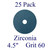 4.5" x 7/8" - Fiber Disc - Zirconia - Grit 60 (25 Pack)