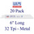Clearout - 6" x 32 Tpi - Metal Cutting Blade - Bi-Metal with Cobalt  (20 Pack)