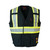 Safety Vest - 3 Pack - Fire Resistant Cotton Duck - Hi Vis Black - S-3XL