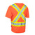 Ultrasoft Hi Vis Crew Neck Short Sleeve Safety T-Shirt with Chest Pocket - Orange, Lime, Black - S-2X  (Box of 14)