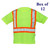 Hi Vis Crew Neck Short Sleeve Safety T-Shirt with Chest Pocket - Orange, Lime, Dark Blue, Black - S-4X  (Box of 12)