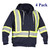 Hi Vis Safety Hoodie - Orange, Lime, Dark Blue, Black - S-3XL  (4 Pack)