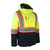 Safety Softshell Winter Jacket - 2 Pack - w/ Detachable Hood - Hi Vis Orange, Lime, Black - S-5XL 