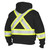 Fire Resistant Hi Vis Hoodie w/ Detachable Hood - Black - S-4XL  (2 Pack)