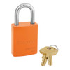 MASTER ORANGE LOCK KEYED 1.5 IN SHANK