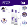 FAST Shampoo and Conditioner 300ml - NO SLS/ PARABENS + Body4Real Biotin High Dose Food Supplement