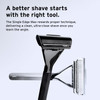 SUPPLY Single Edge Max Razor for Men – Premium Metal Single-Blade Safety Razor with Pivoting Head for Fewer Cuts and Irritation 
