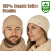 Body4Real Organic Natural Cotton Unisex Winter Knit Hat