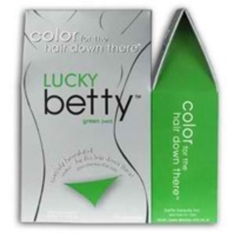 CONJURE THE LUCK OF THE IRISH WITH BETTY GREEN PUBIC HAIR DYE