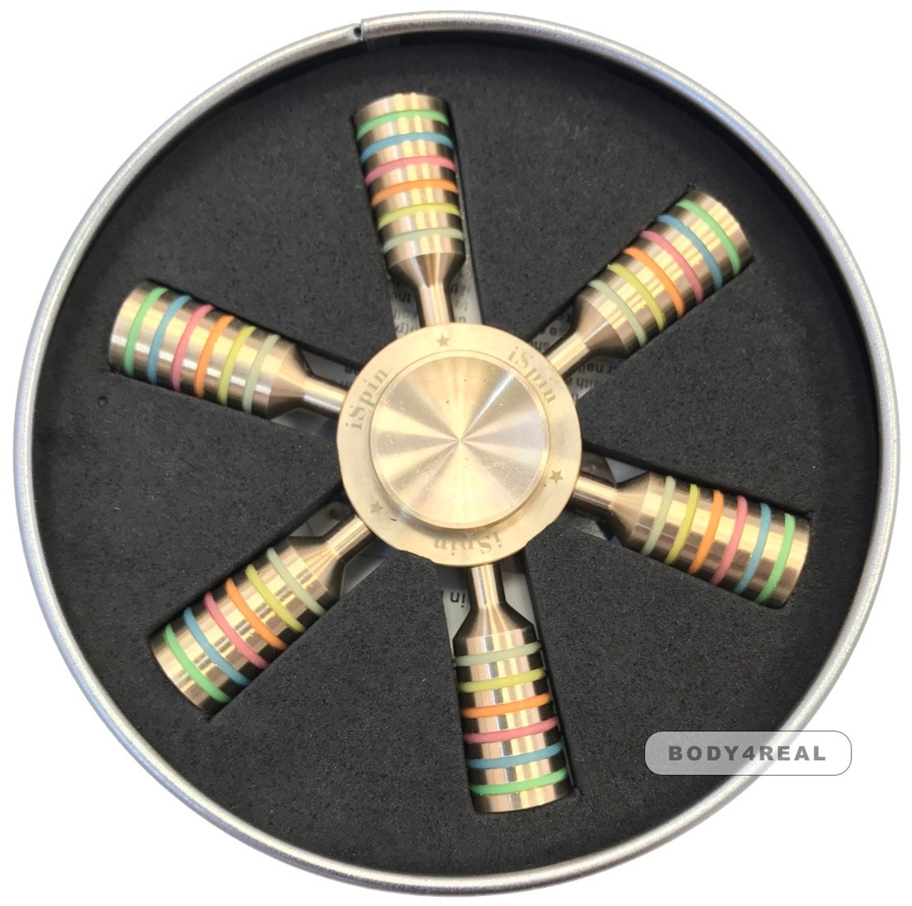 iSpin Hand Spinner - Fidget, Anxiety, Concentration, Stress