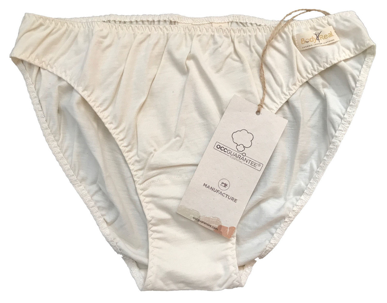 Body4Real Organic Clothing 100% Cotton Women's Panty Ladies Underwear