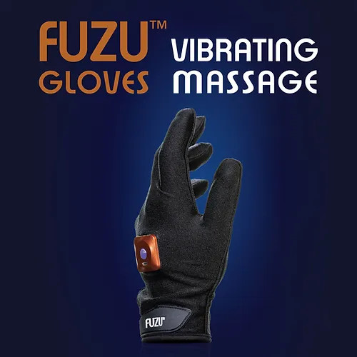 FUZU™ GLOVE - VIBRATING MASSAGE GLOVE - Left Hand Medium