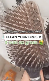 How to Clean your Hairbrush