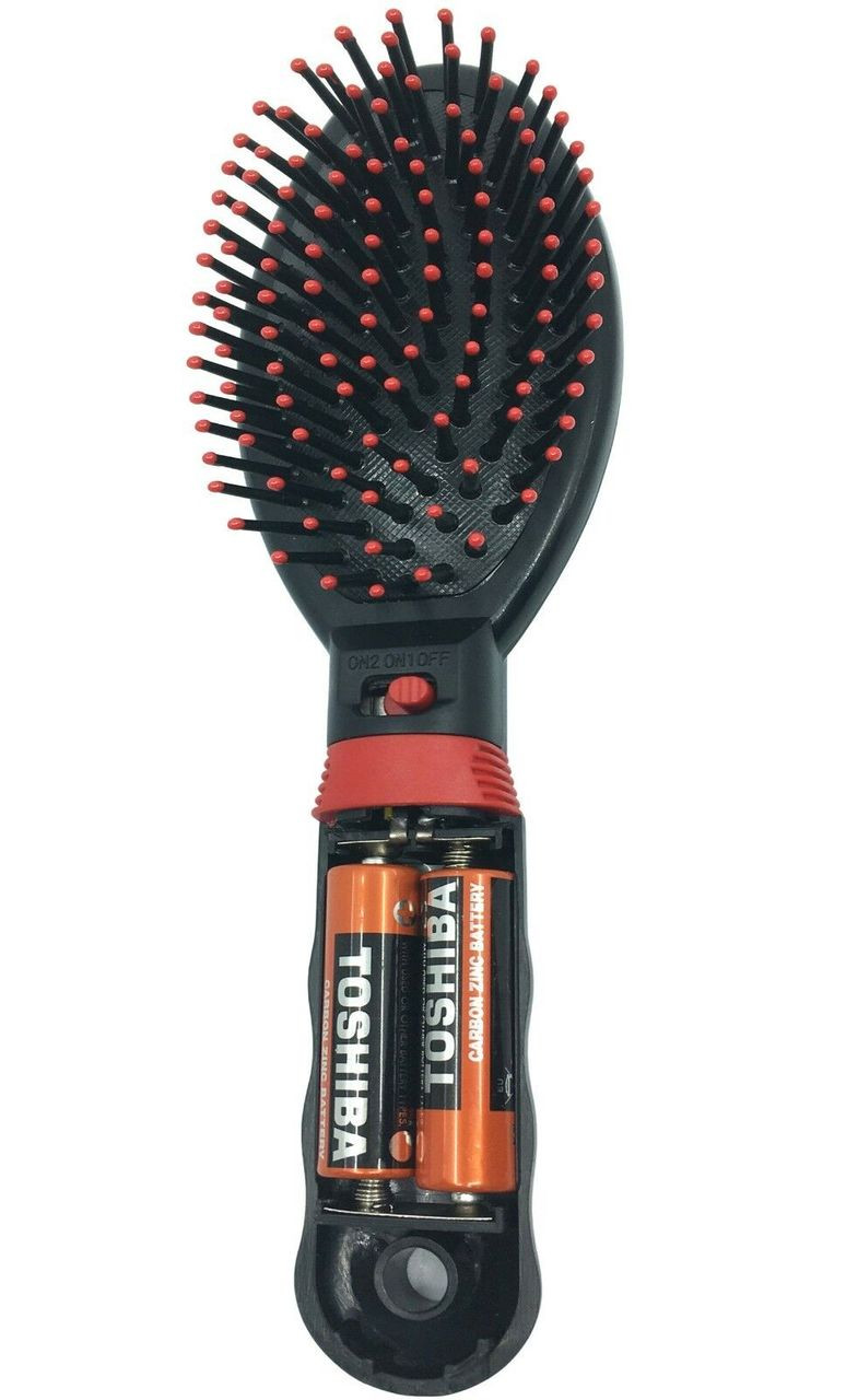 Vibrating Massaging Hair Brush Body4Real