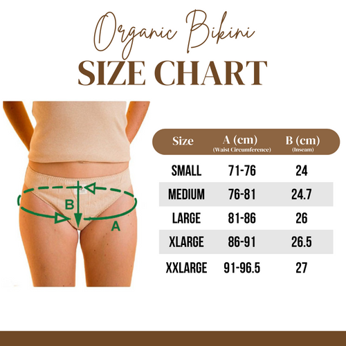 Body4Real Organic Clothing 100% Cotton Women's Panty Ladies Underwear Body4Real Organic Clothing 100% Cotton Women's Panty Ladies Underwear