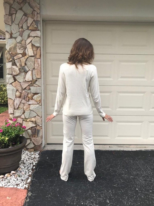 Body4real Organic Clothing 100% Cotton Women's Long Pyjama Pants