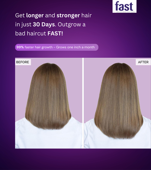 FAST HAIR GROWTH SHAMPOO AND CONDITIONER + OILY SCALP TONIC + BRUSH + DOUBLE SHOWER CAP