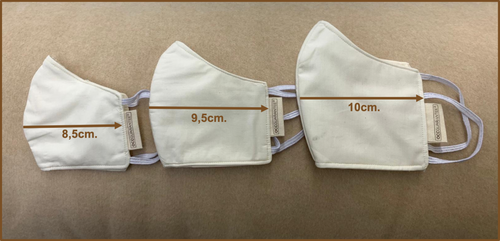 Pure Organic Cotton Reusable Mask for Children Pure Organic Cotton Reusable Mask for Children