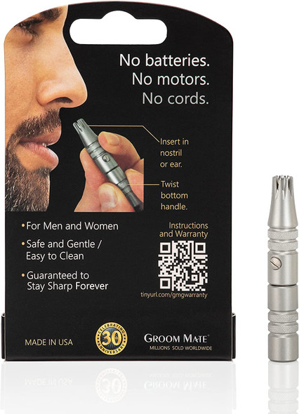 Groom Mate Platinum XL Ear and Nose/Nasal Hair Trimmer