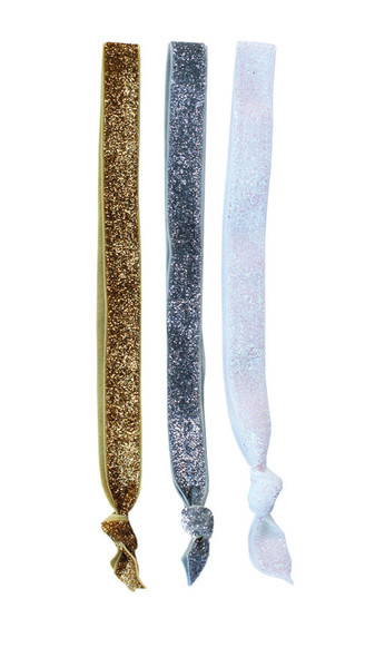 3 Glitter Head Bands